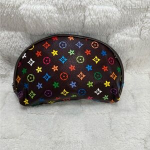 Multicolor Monogram Cosmetic Pouch